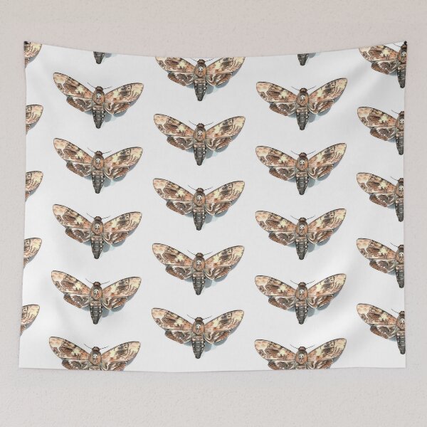 Item preview, Natural Deaths Head Moth designed and sold by brandydevoid.