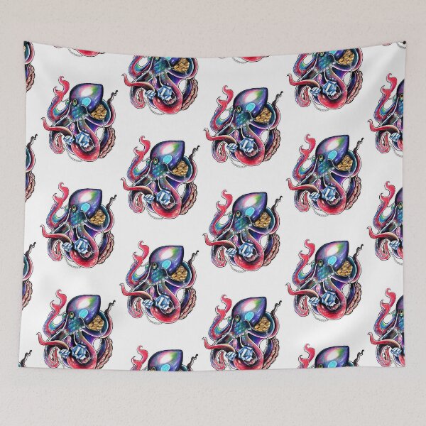 Item preview, Octopus with Treasure designed and sold by brandydevoid.