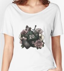 Schurkenklasse D20 - Tabletop Gaming Dice Baggyfit T-Shirt