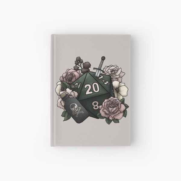 Rogue Class D20 - Tabletop Gaming Dice Hardcover Journal