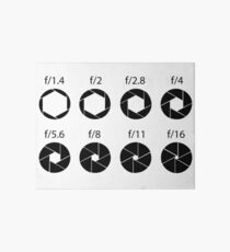F-stops - Black Art Board