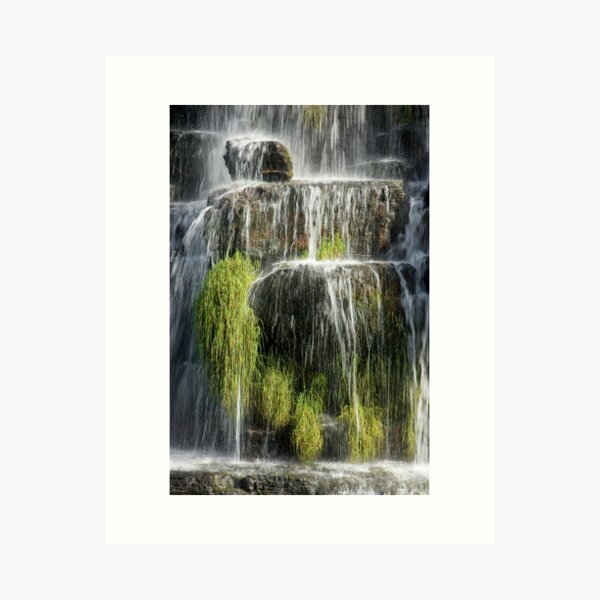 King's Cascade. Art Print