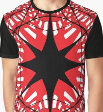 #abstract #star #christmas #pattern #decoration #light #design #blue #holiday #glass #illustration #texture #shape #snowflake #winter #red #snow #architecture #xmas #art #white #circle #symbol Graphic T-Shirt
