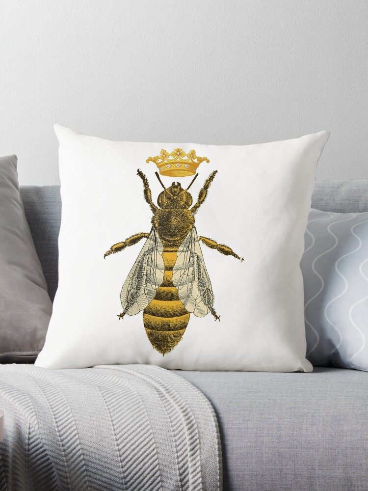 Queen Bee Gift Funny Bee Cool Boss Lady Queen Crown Honey Bee Lover  Beekeeper Gift Sticker for Sale by madeulaugh