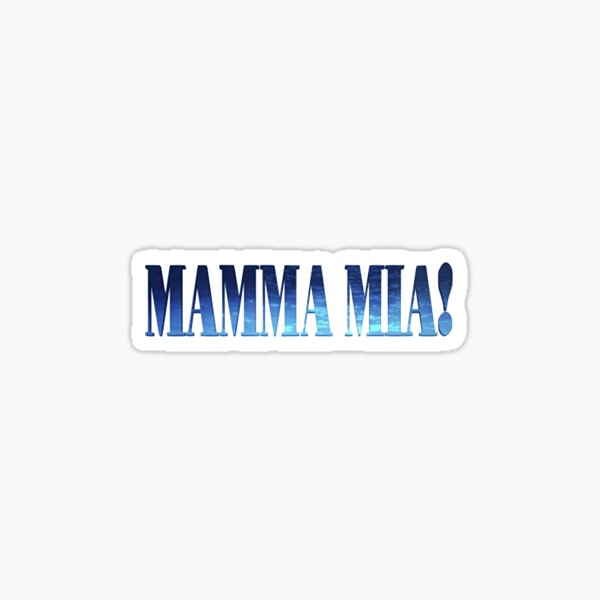 Mamma Mia Sticker