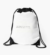 John Mulaney Emotions Drawstring Bag