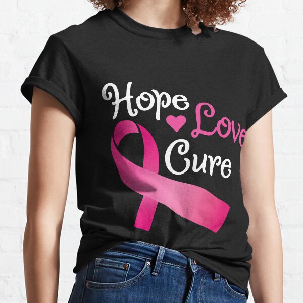  BAIKUTOUAN Fuck Breast Cancer Pink Ribbon Printed