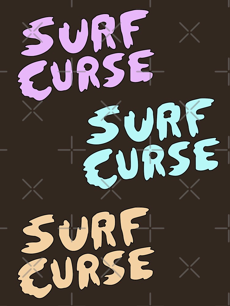 "Surf Curse" Tshirt by carolyncastro Redbubble