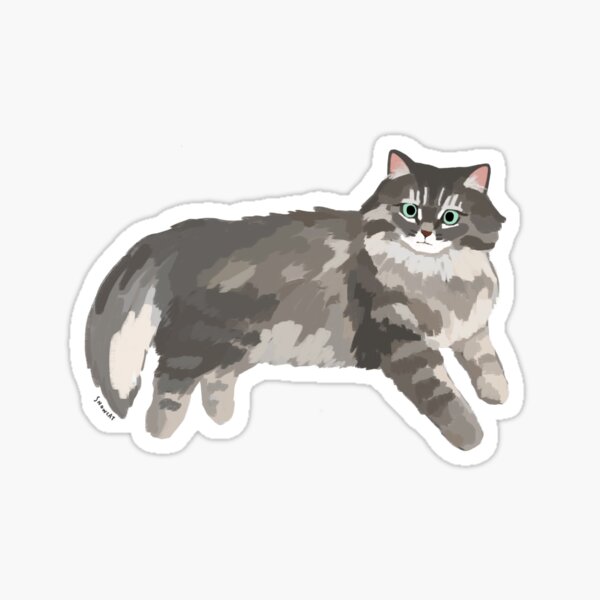 Silly Cat Stickers Vol.1 -  Norway