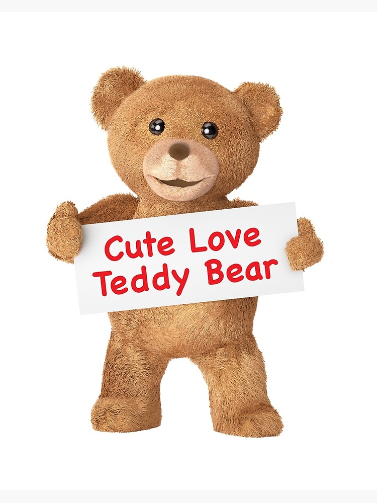 cute love teddy bear