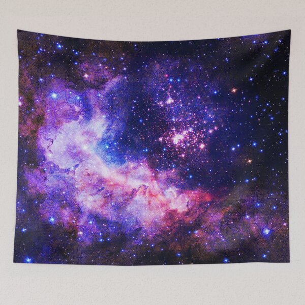 Item preview, Purple Universe - Flower of Life Infinite Pattern - Westerlund 2 (Color Enhanced) designed and sold by SirDouglasFresh.