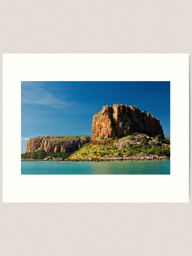 Alternate view of The Bluff Art Print