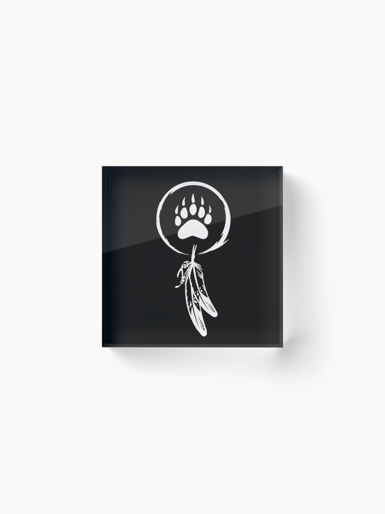 Alternate view of BEAR PAW 1 Acrylic Block