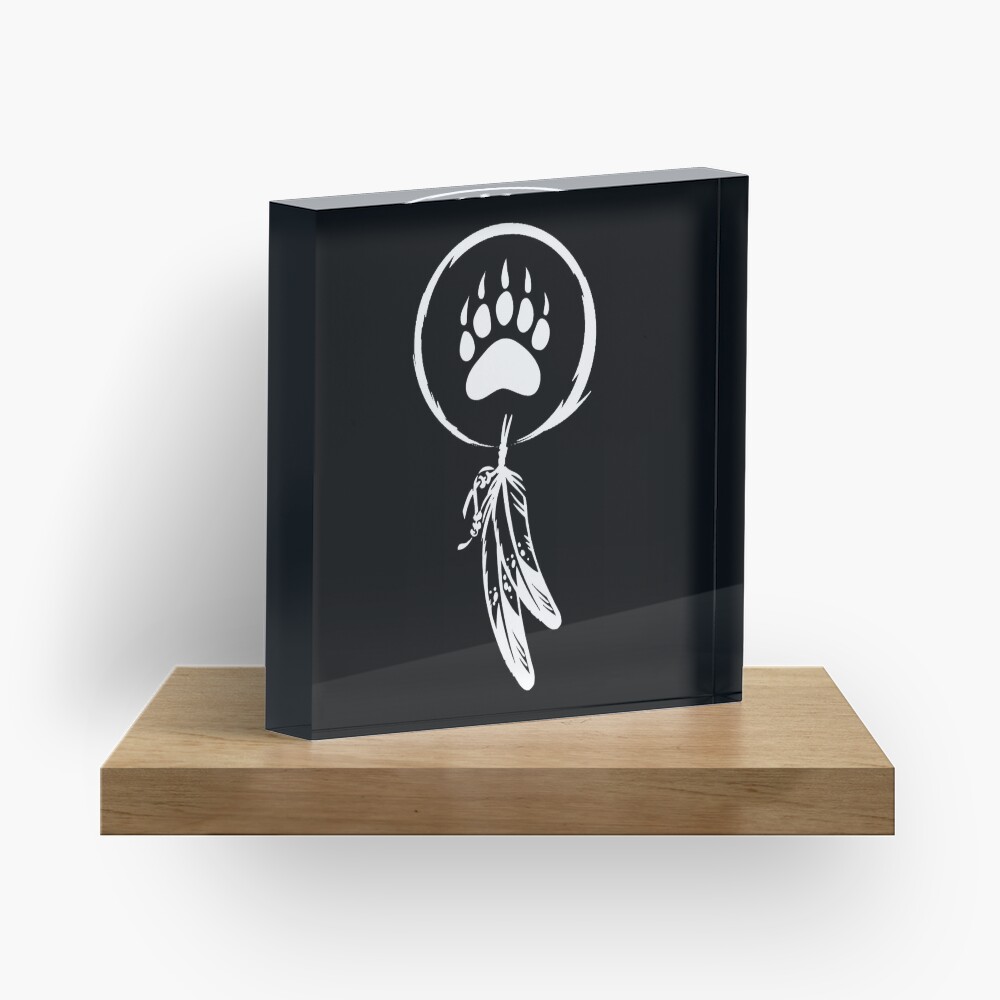 BEAR PAW 1 Acrylic Block