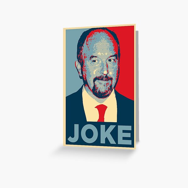 Item preview, Louis CK - "Joke" Shepard Fairey poster designed and sold by BetterDIY.