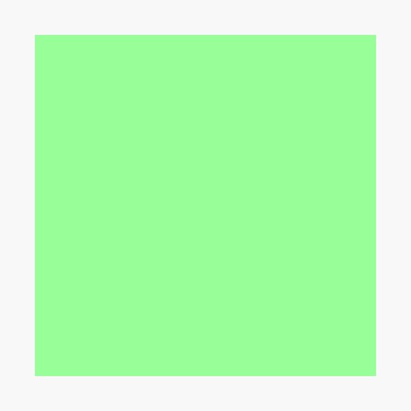 solid-light-mint-green-color-photographic-print-by-cheapest-redbubble