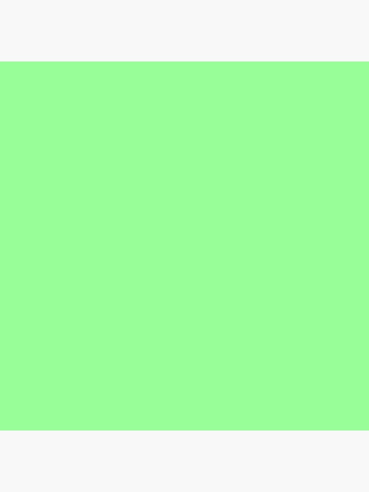 Solid Light Mint Green Color Art Board Print By Cheapest Redbubble