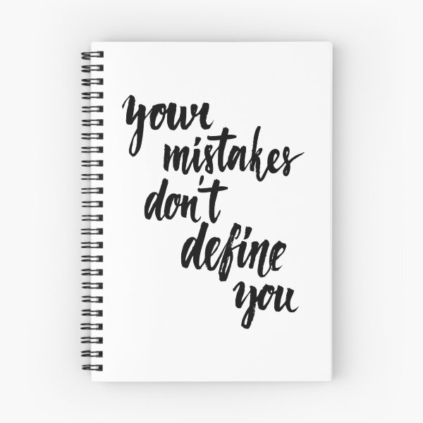 Item preview, Your Mistakes Don't Define You  Startup Inspirational Quote  designed and sold by ProjectX23.