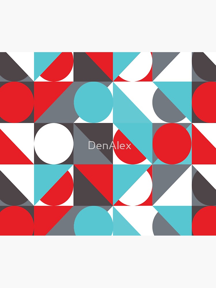 "Circles, and Squares, and Triangles! Oh, My! " Sticker for Sale by