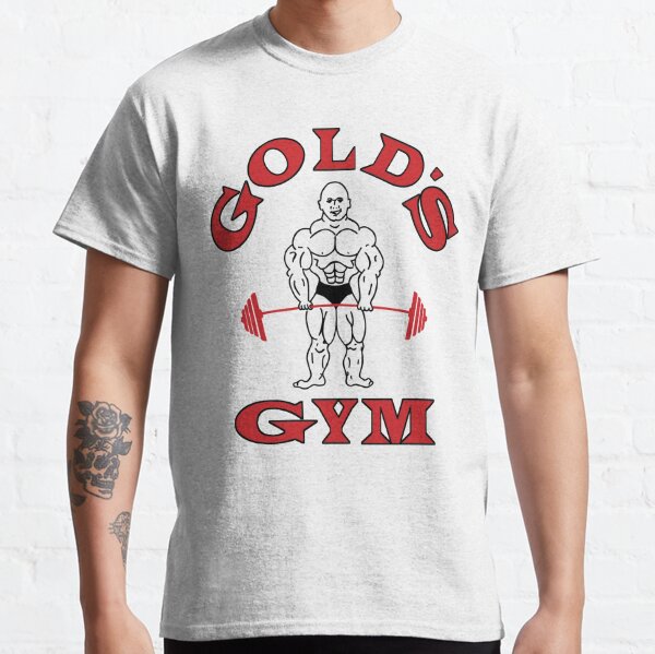 old school golds gym shirt