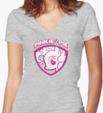 My Name is Pinkie Pie Women's Fitted V-Neck T-Shirt