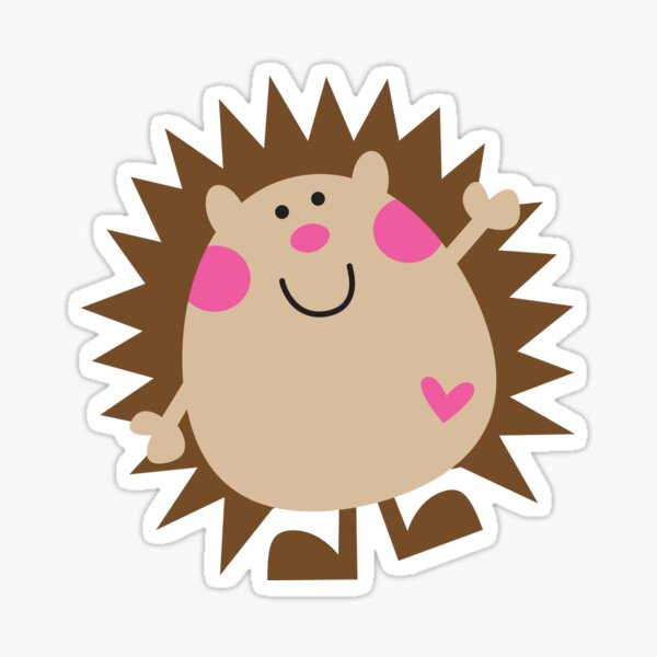 Sweet Hedgie Sticker