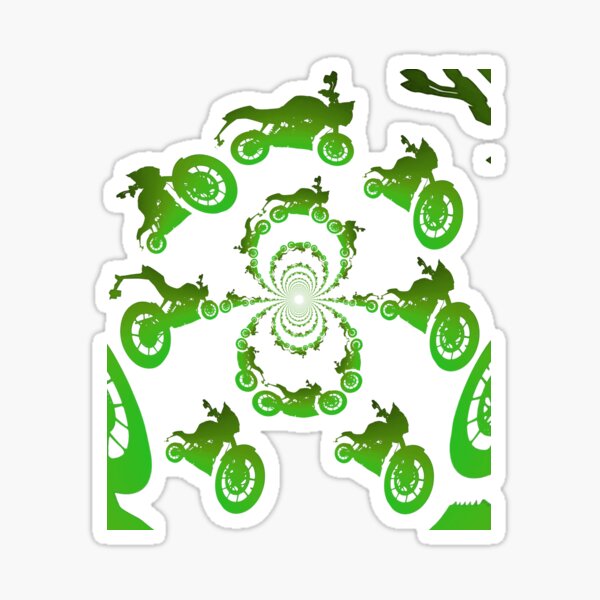Item preview, Multi bike fractal designed and sold by ianearthcore.