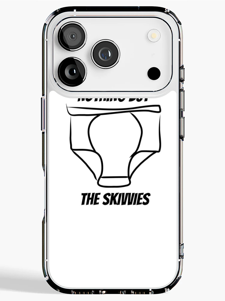 Thumbnail 1 of 5, iPhone Case, Nothing But The Skivvies designed and sold by The Studio Red.