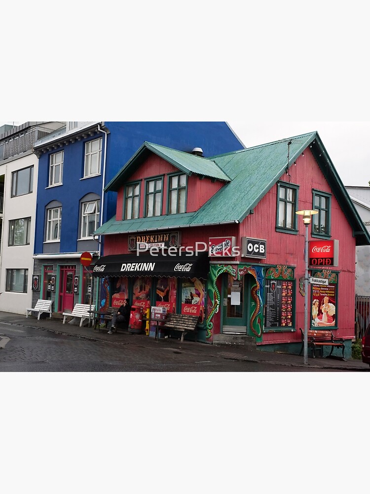 "Reykjavik Corner Shop" Poster for Sale by PetersPicks Redbubble