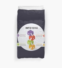 INTJ Sarcastic Functions Duvet Cover