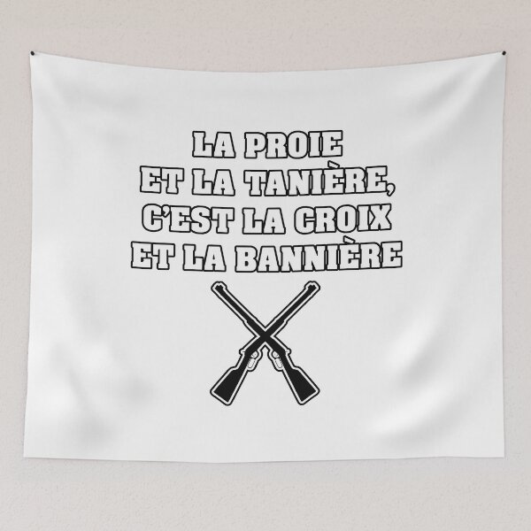 Item preview, THE PROY AND THE TANIÈRE IS THE CROSS AND THE BANNER! designed and sold by francoisville.