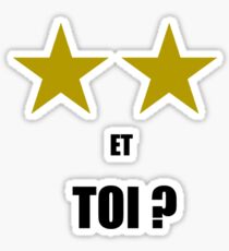 FRANCE COUPE DU MONDE WINNER MBAPPE 2 ETOILES ET TOI ? WORLDCUP Sticker