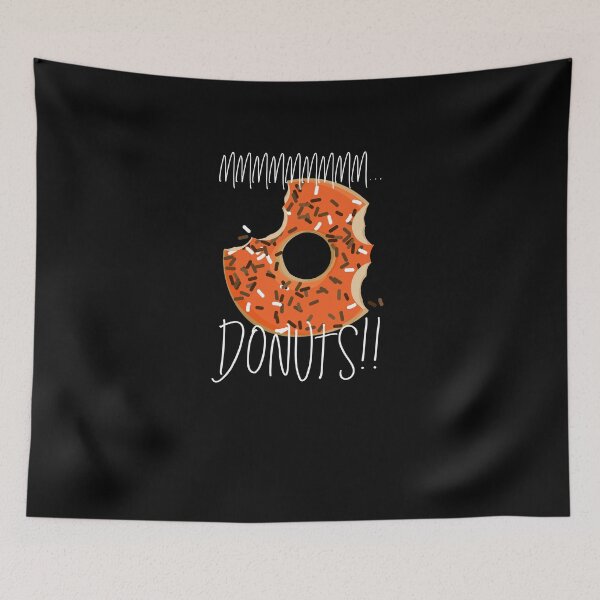 Item preview, mmmmmm Donuts Love and Adore Junk Food Definitely Donuts. designed and sold by Cameronfulton.