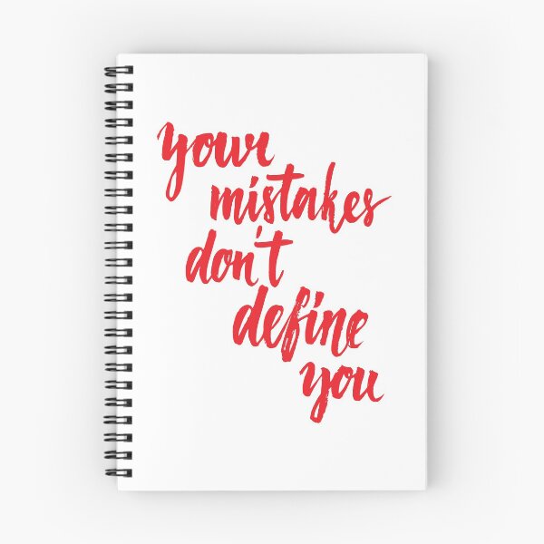 Item preview, Your Mistakes Don't Define You  Startup Inspirational Quote  designed and sold by ProjectX23.