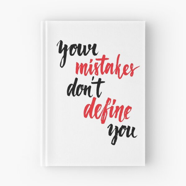 Item preview, Your Mistakes Don't Define You  Startup Inspirational Quote  designed and sold by ProjectX23.