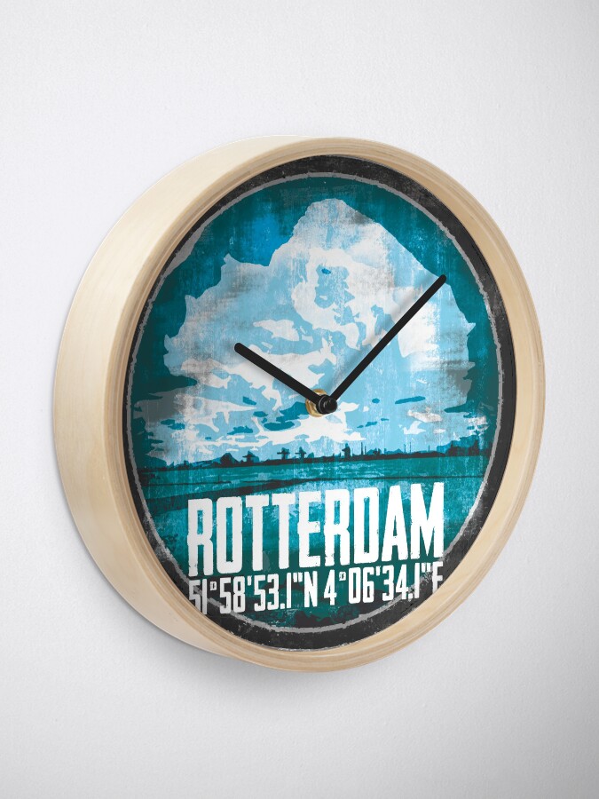 Alternative Ansicht von Rotterdam Port Uhr