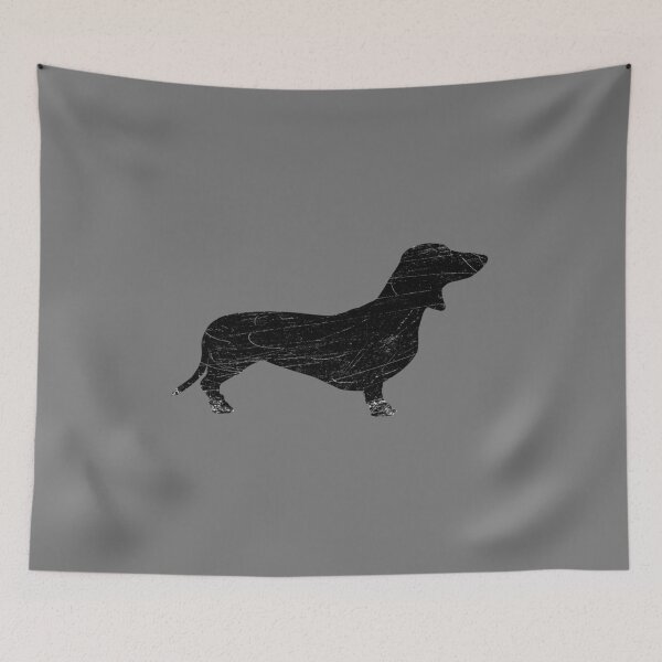 Item preview, dachshund designed and sold by RetroFuchs.