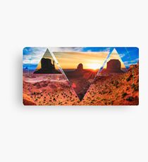Oljato Monument Valley Polyscape Canvas Print