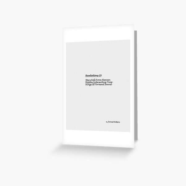 Revelations 19 Greeting Card