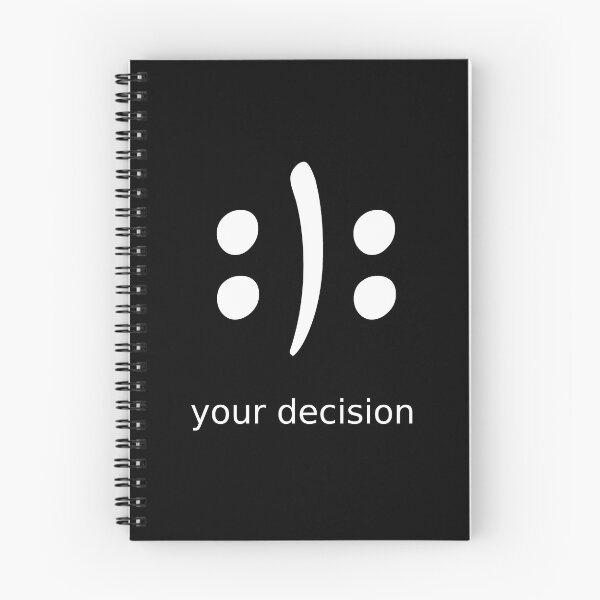 Item preview, your decision smiley designed and sold by RetroFuchs.