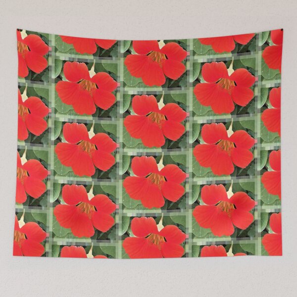 Item preview, a orange  nasturtium. designed and sold by Faerieglen.