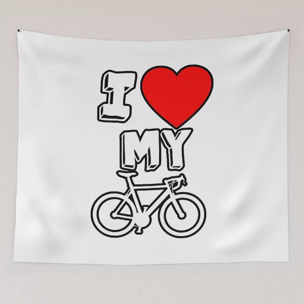 Item preview, I love my bike designed and sold by RetroFuchs.