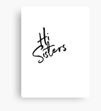 sisters Canvas Print