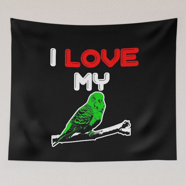 Item preview, Me encantan los periquitos designed and sold by RetroFuchs.