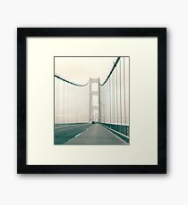 Mackinaw Bridge Framed Print