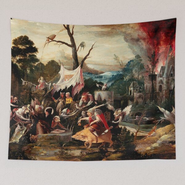 Item preview, The Temptation of Saint Anthony - Jan Mandijn designed and sold by themasters.