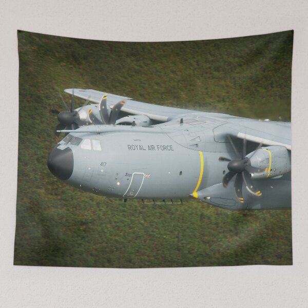 Item preview, Airbus A400M At Mach Loop Bwlch designed and sold by rawshutterbug.