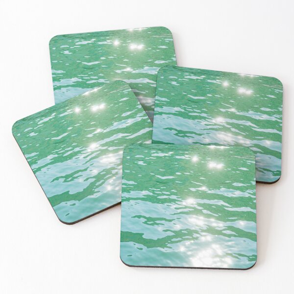 Item preview, Jade and Diamonds - Jewel Tone Waters with Brilliant Sparkles designed and sold by Georgia Mizuleva.