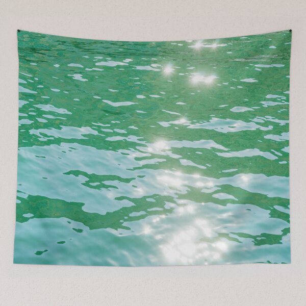 Item preview, Jade and Diamonds - Jewel Tone Waters with Brilliant Sparkles designed and sold by Georgia Mizuleva.