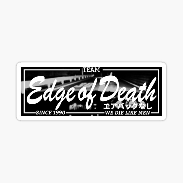 Edge of Death Team Sticker